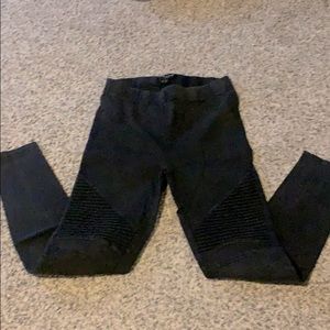 NWOT moto jegging